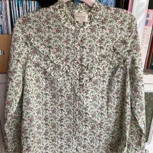 Sezane Pretty Floral Shirt